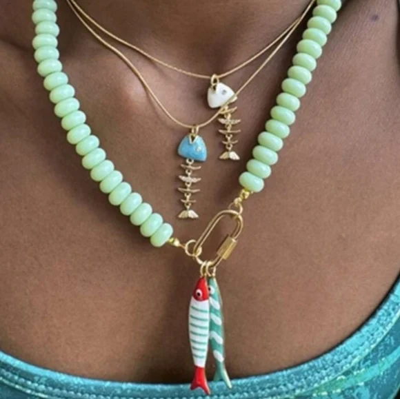 Assymetrical resin pendant earrings; 2.76"Lx1.18"W; nwot - Picture 2 of 4